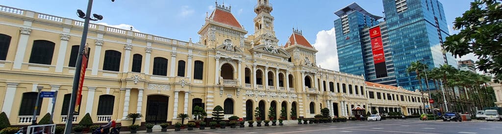 Hanoi Hoi An og Ho Chi Minh City Banner