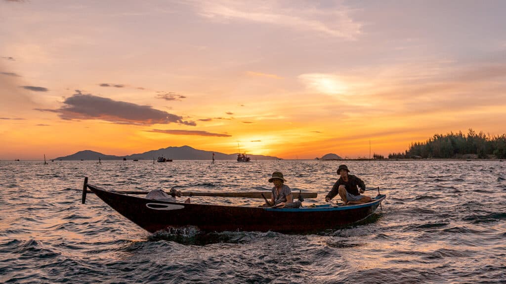 Hoi An Sunrise tur - Solopgang fra havet